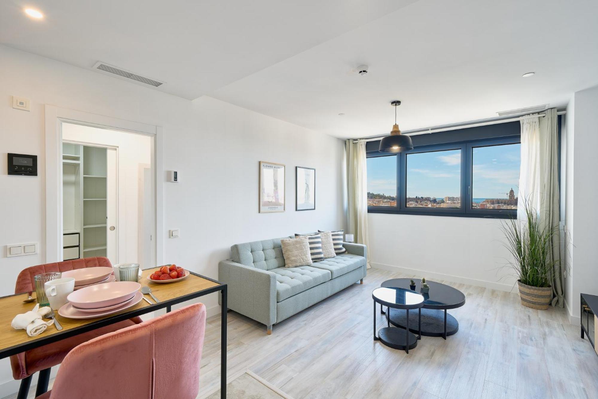 Malaga Skyline By Lovely Rentals Ngoại thất bức ảnh
