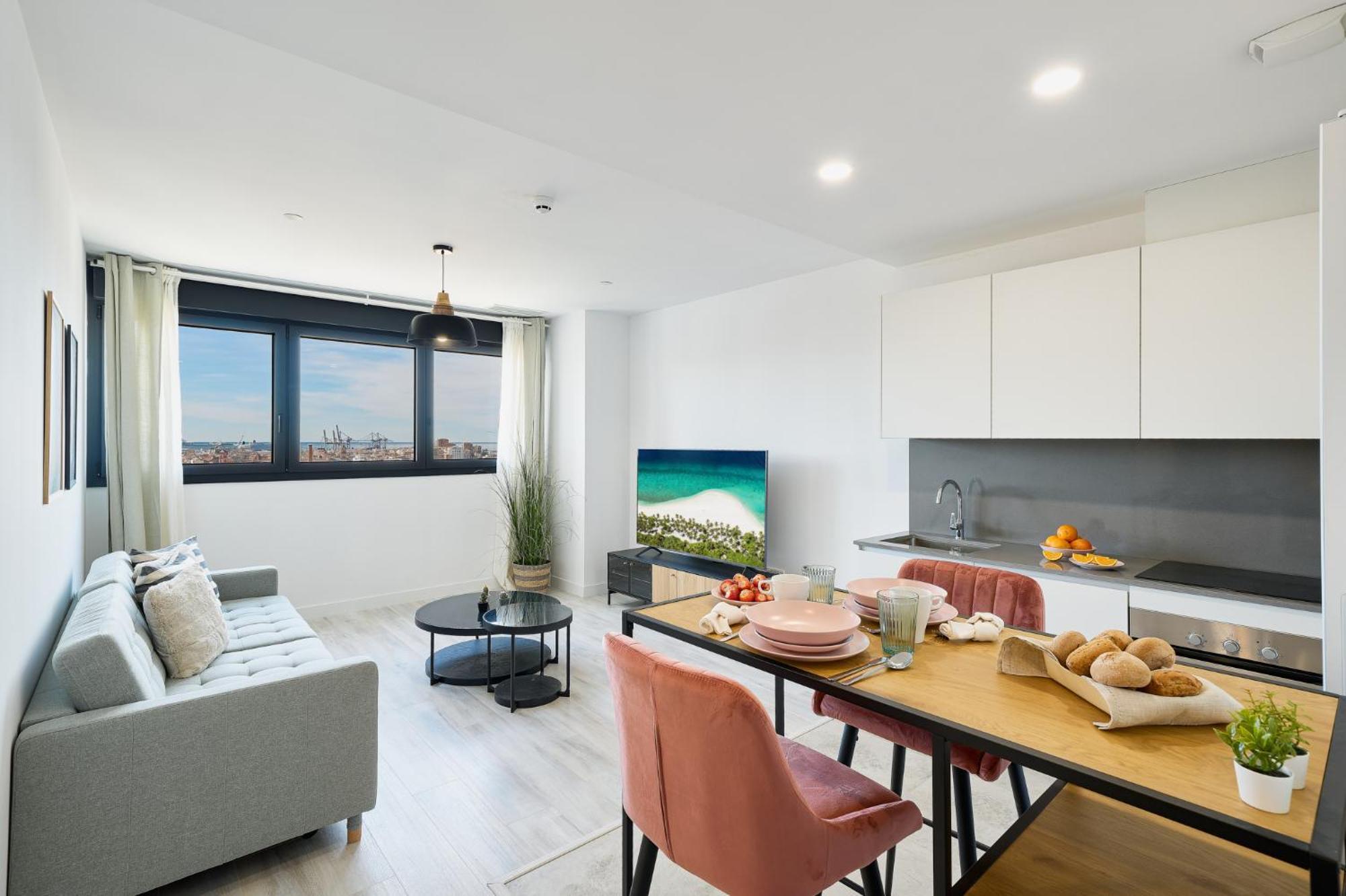 Malaga Skyline By Lovely Rentals Ngoại thất bức ảnh